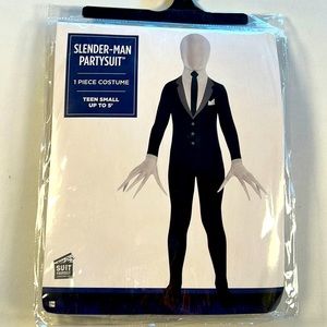 Halloween Slender-Man Partysuit (Teen S) - Never Worn